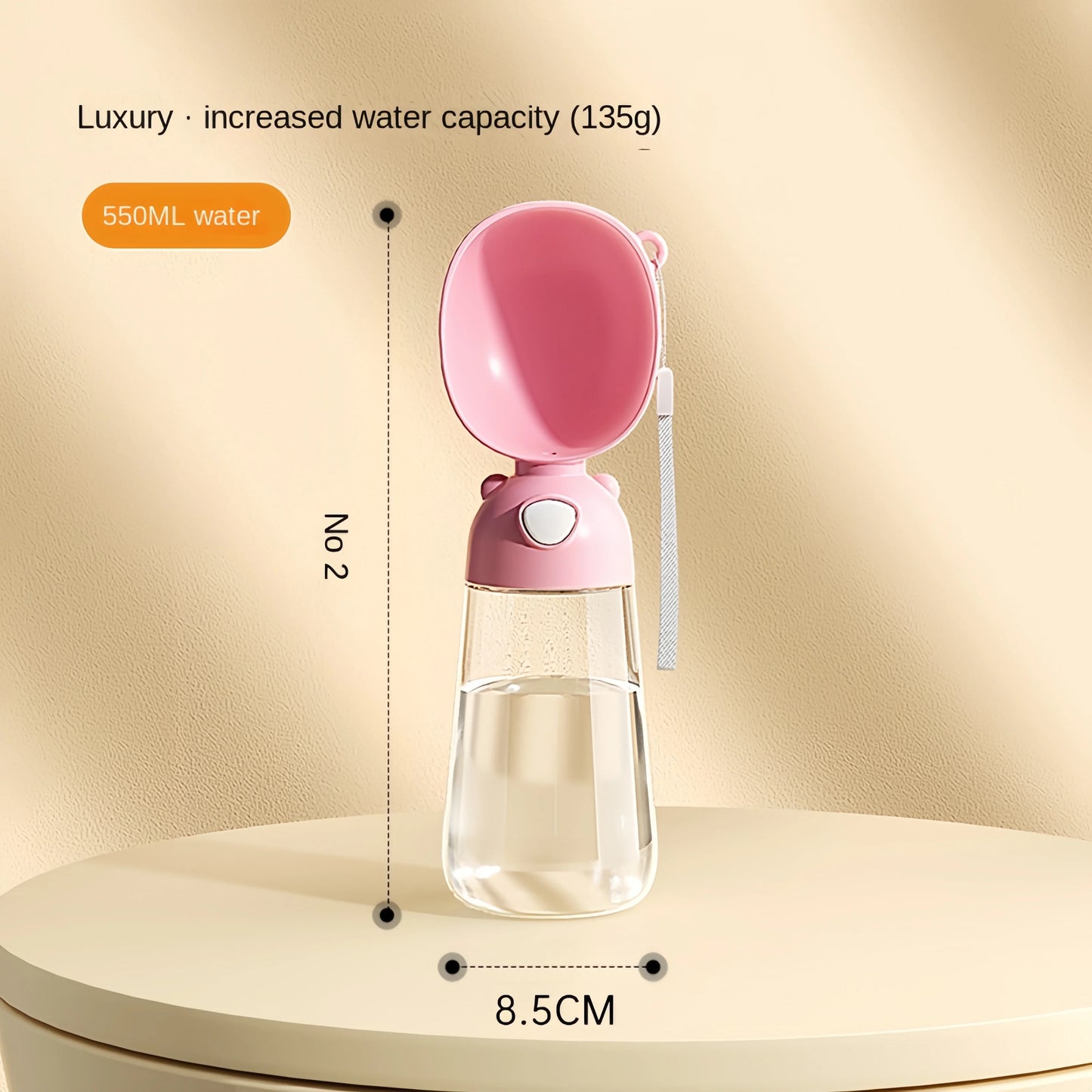 Hydrate your pet with LeMay's Portable Pet Water Bottle